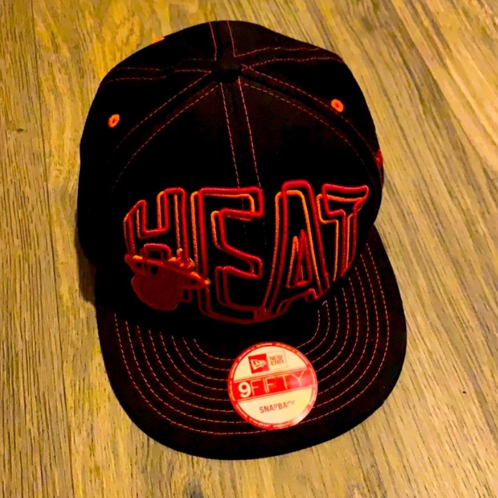 Sick Miami Heat Snapback Hat 🔥🏀